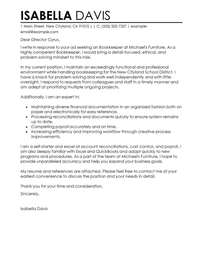 42823 cover letter formatting