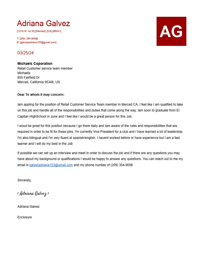 42824 cover letter essentials