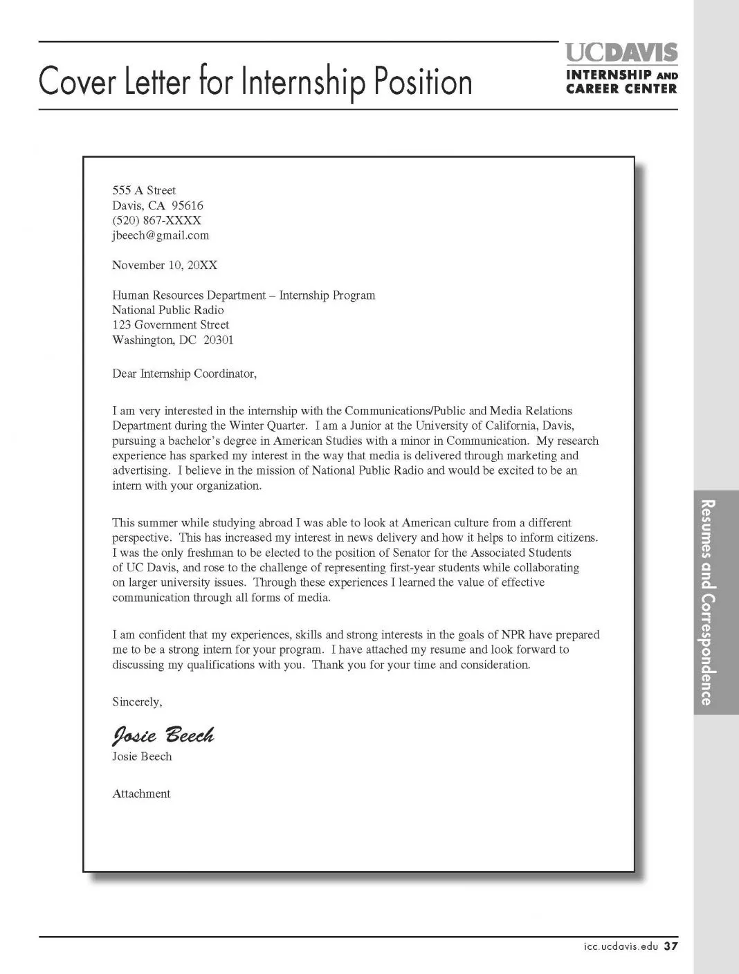 42837 internship application