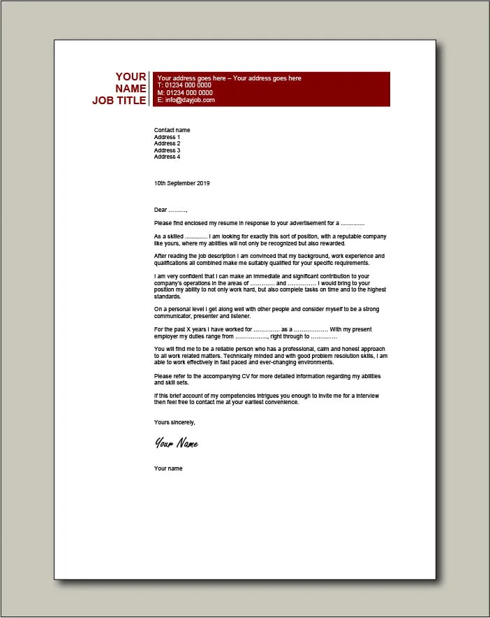 42844 cover letter sample