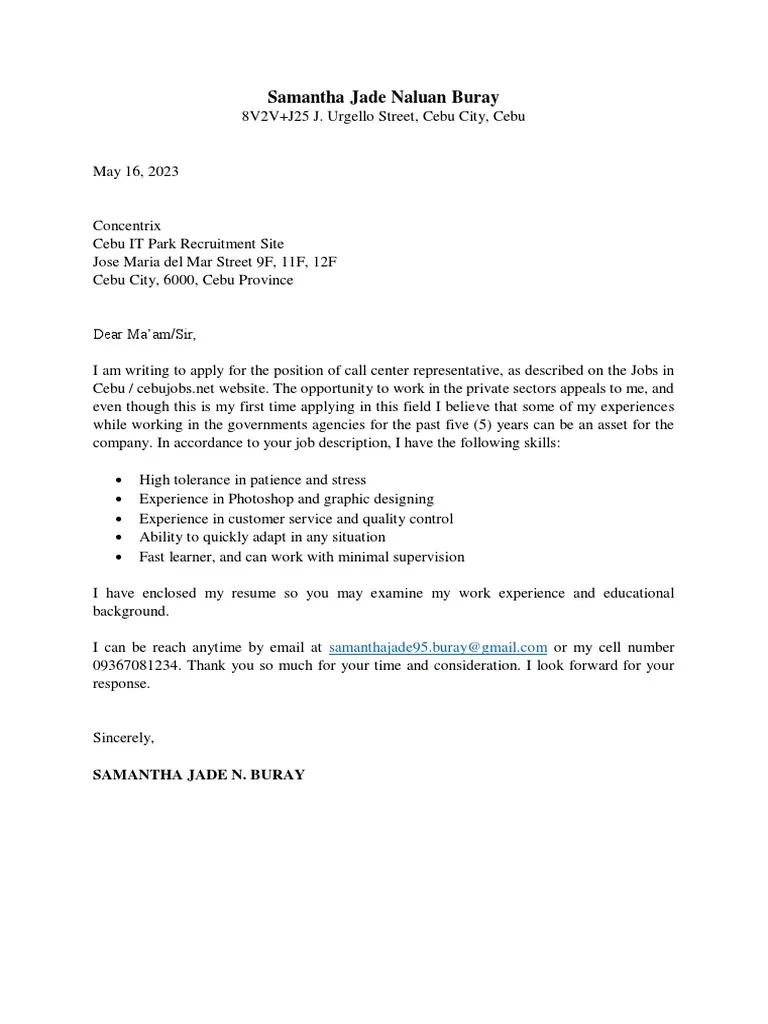 42862 career change cover letter