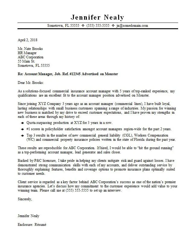 42865 tailoring cover letter