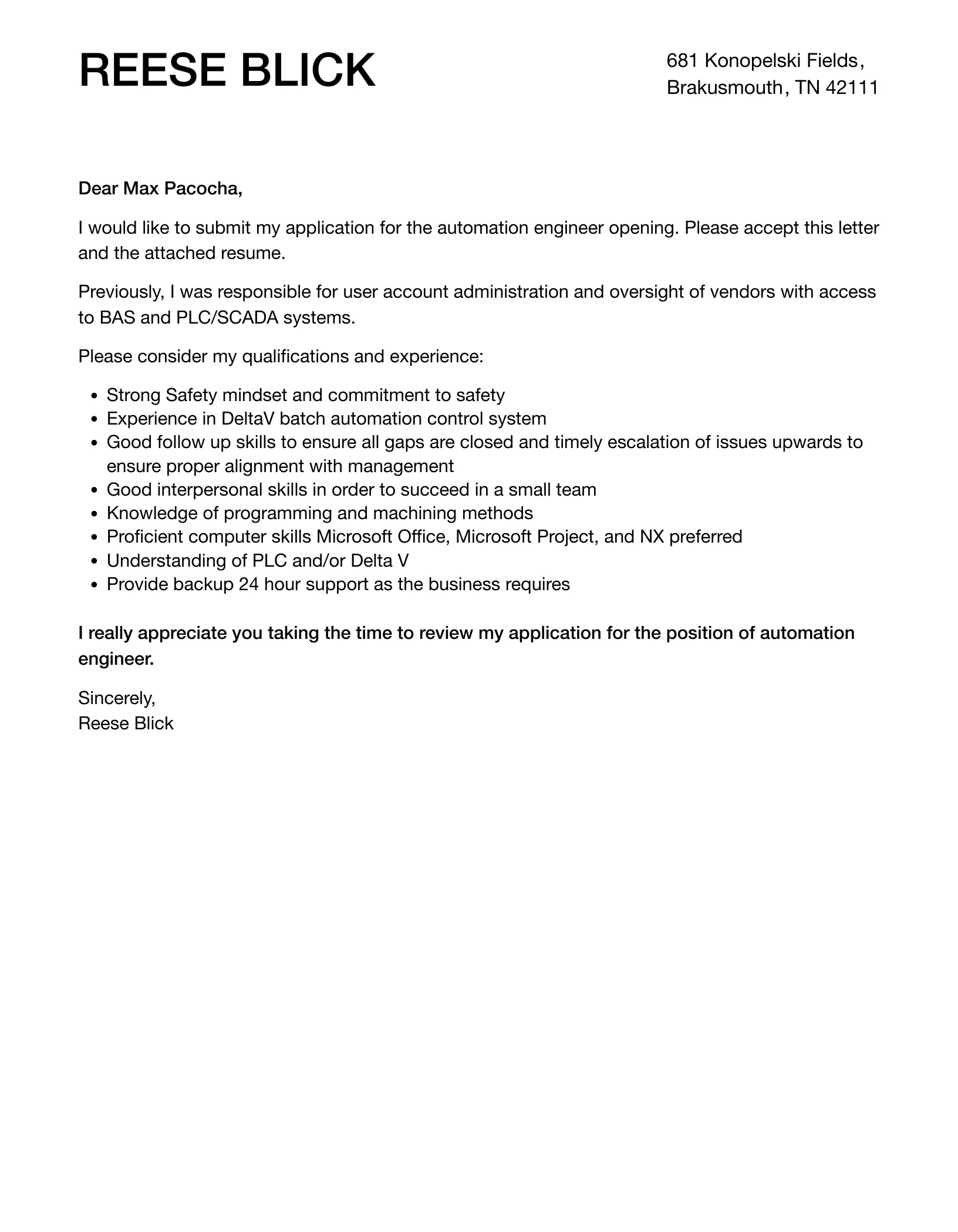 42870 automation engineer skills robotics
