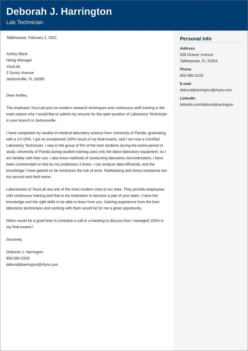 42873 enthusiasm cover letter
