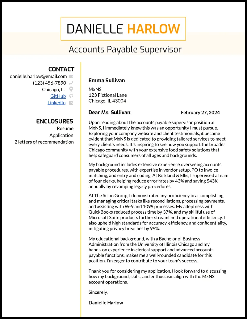 42881 accounts payable formatting