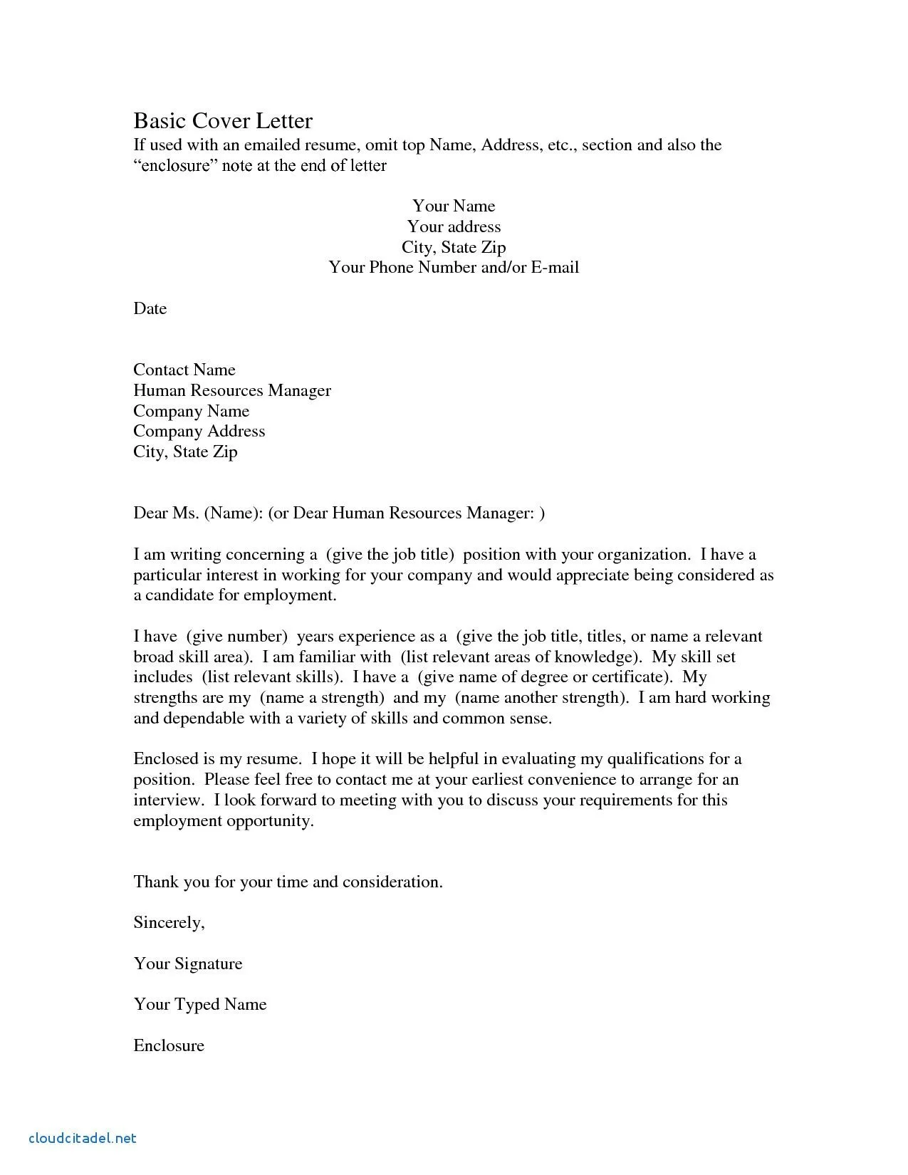 42897 interview cover letter how to write