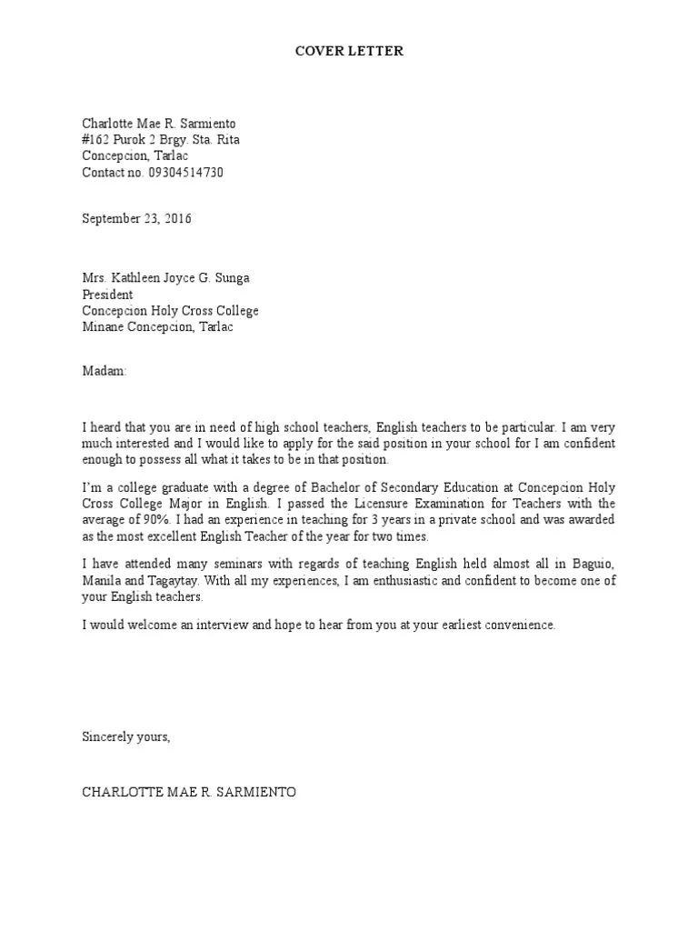 42897 interview cover letter intro
