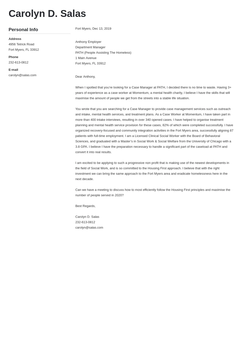 42898 volunteer coordinator cover letter example