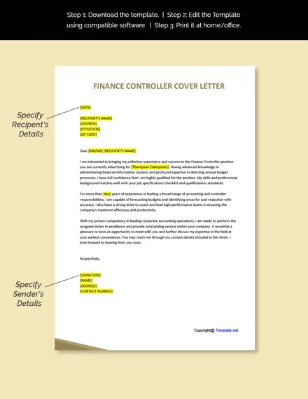42905 cover letter finance controller 6