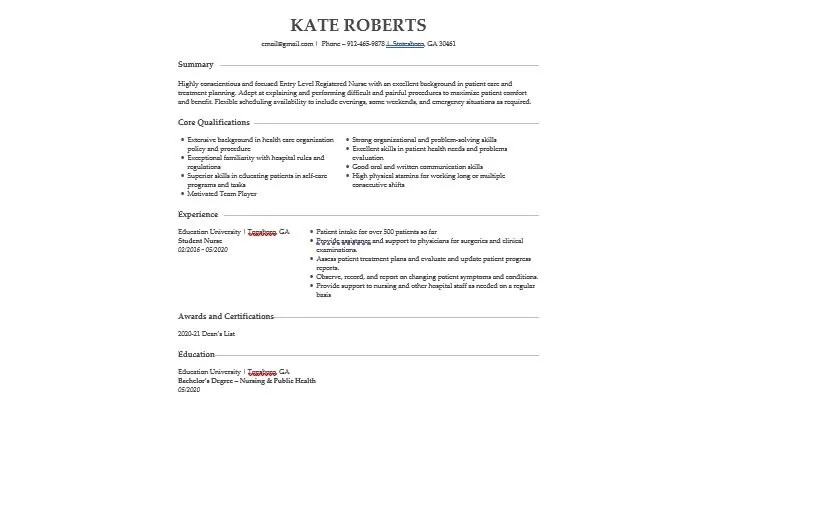 42913 rn cover letter tailoring