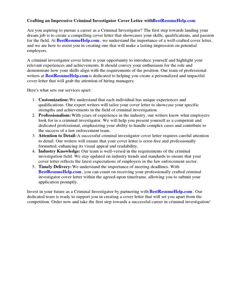 42925 cover letter formatting