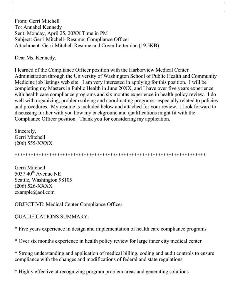 42928 effective email cover letter
