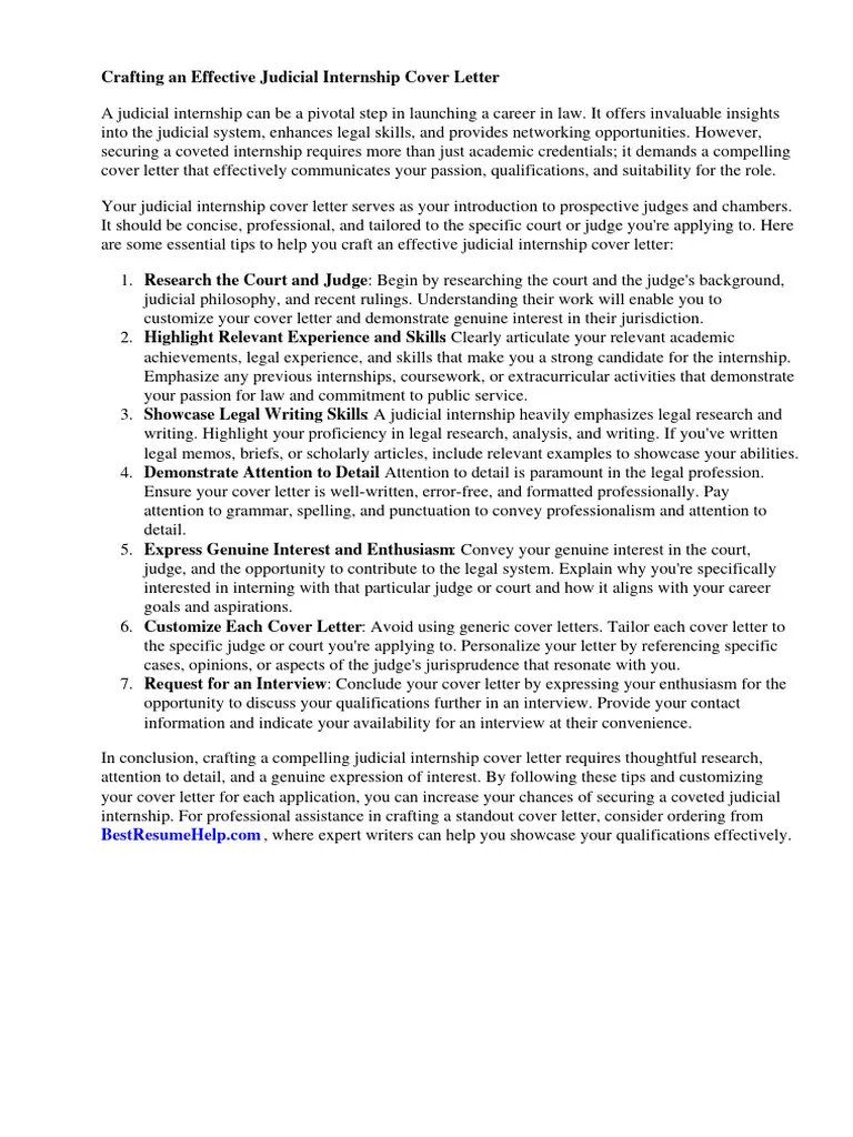 42933 judicial internship cover letter