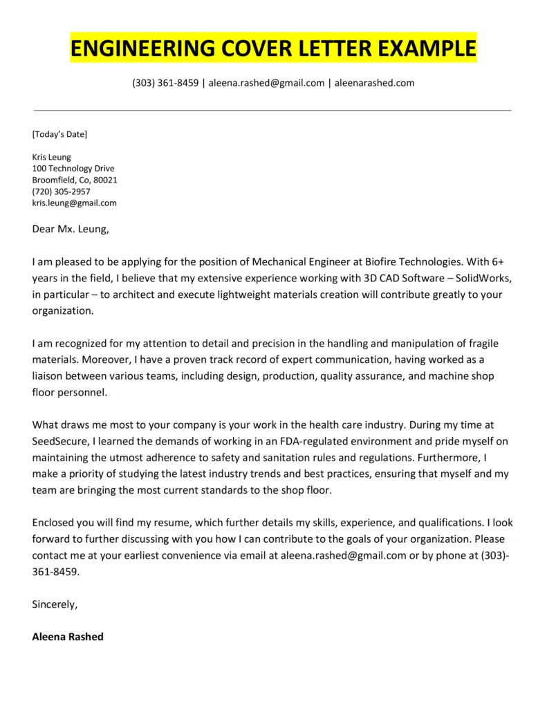42935 engineer resume tips