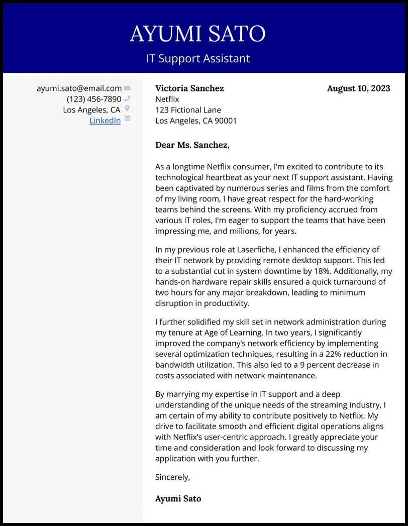 42938 it cover letter template