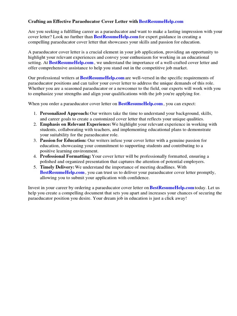 42941 cover letter paraeducator 1