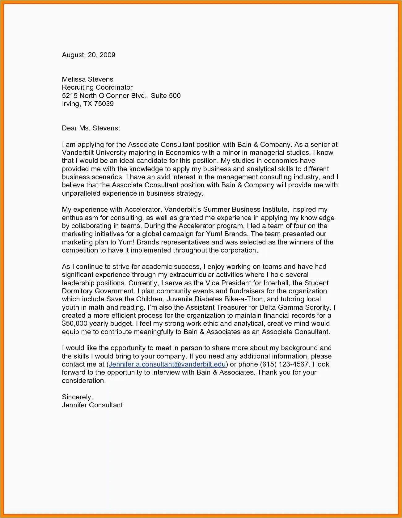 42942 new teacher cover letter experience