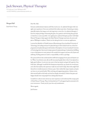 42950 therapist closing letter