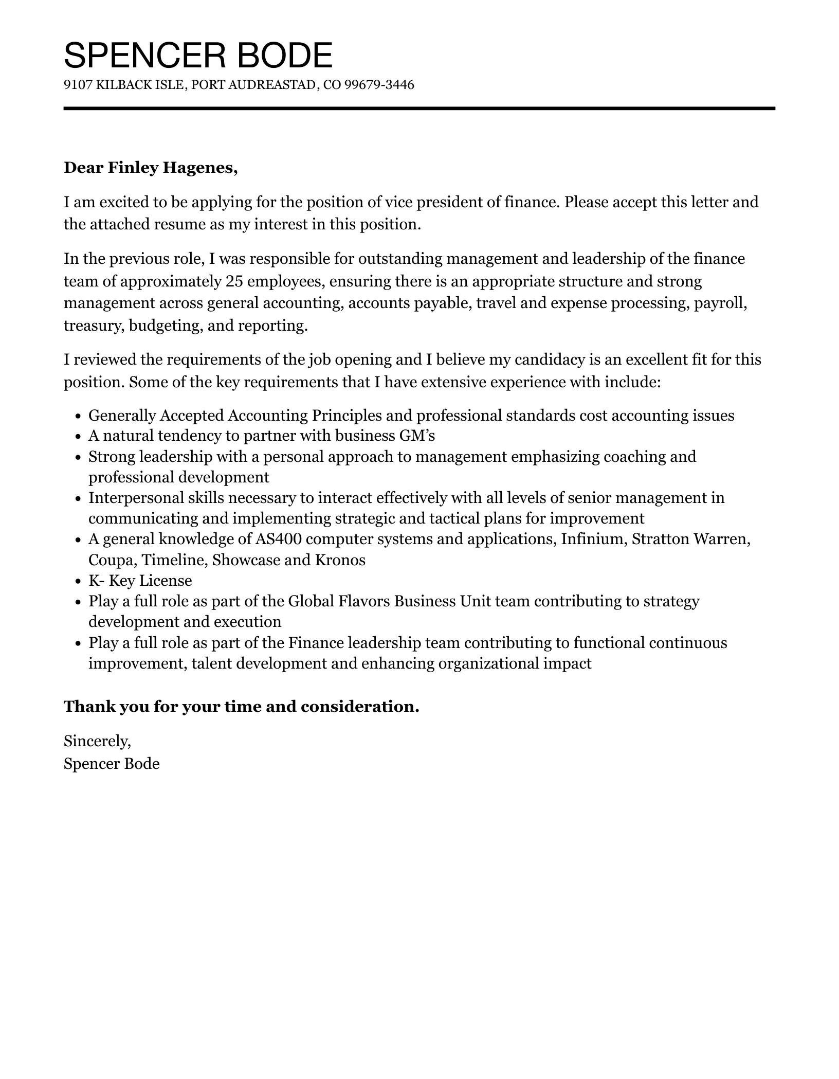 42962 student affairs vp cover letter communication