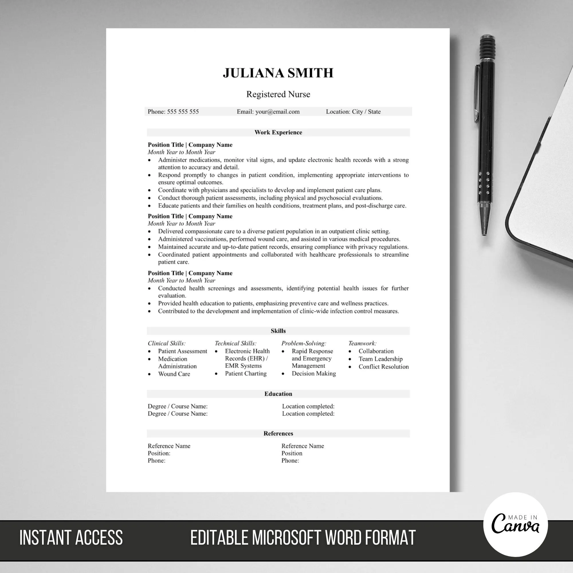 42965 nurse cover letter skills