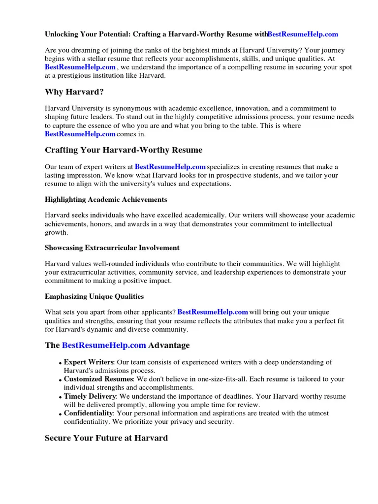 42967 harvard cover letter formatting
