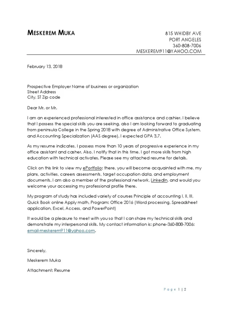 42972 cover letter guide