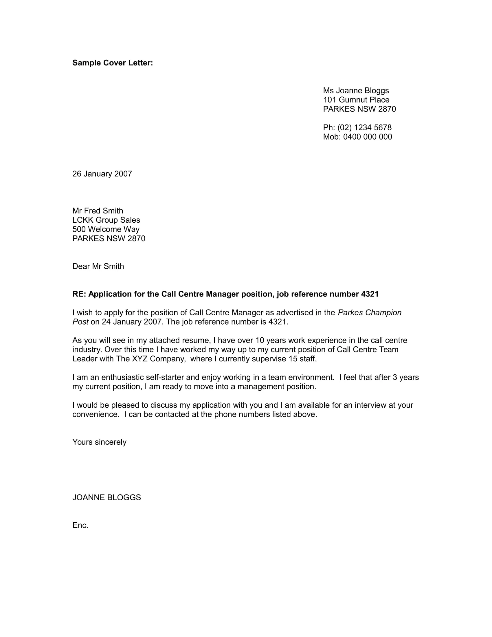 42974 active listening in cover letter