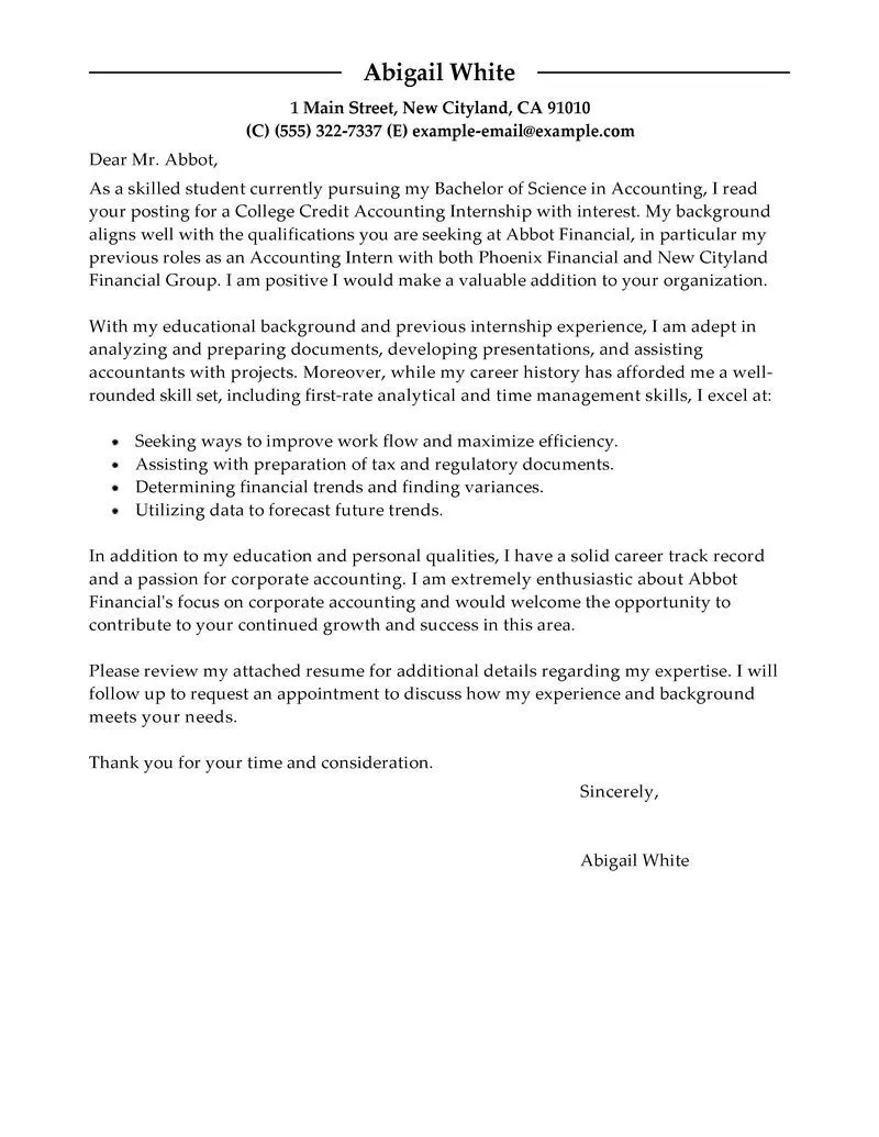 42988 highlighting skills cover letter