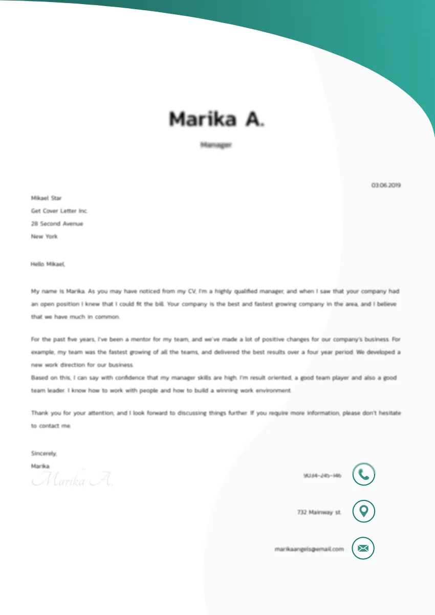 42991 program management cover letter 1