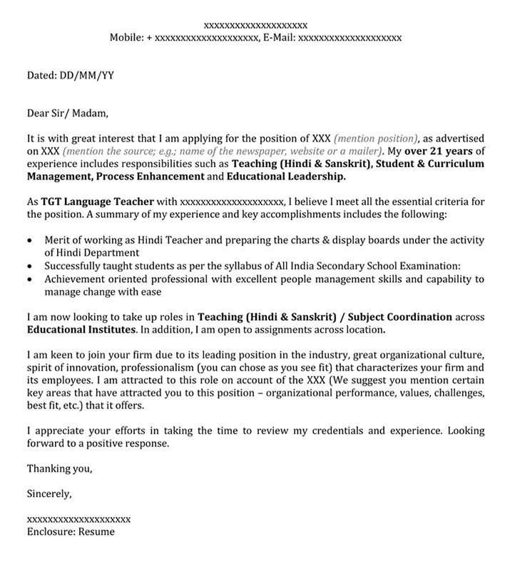 43003 teaching experience
