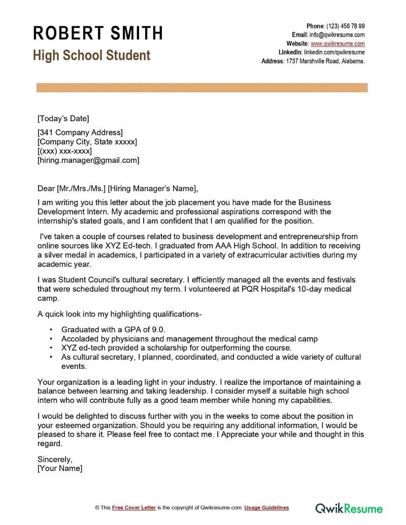 43004 cover letter formatting tips