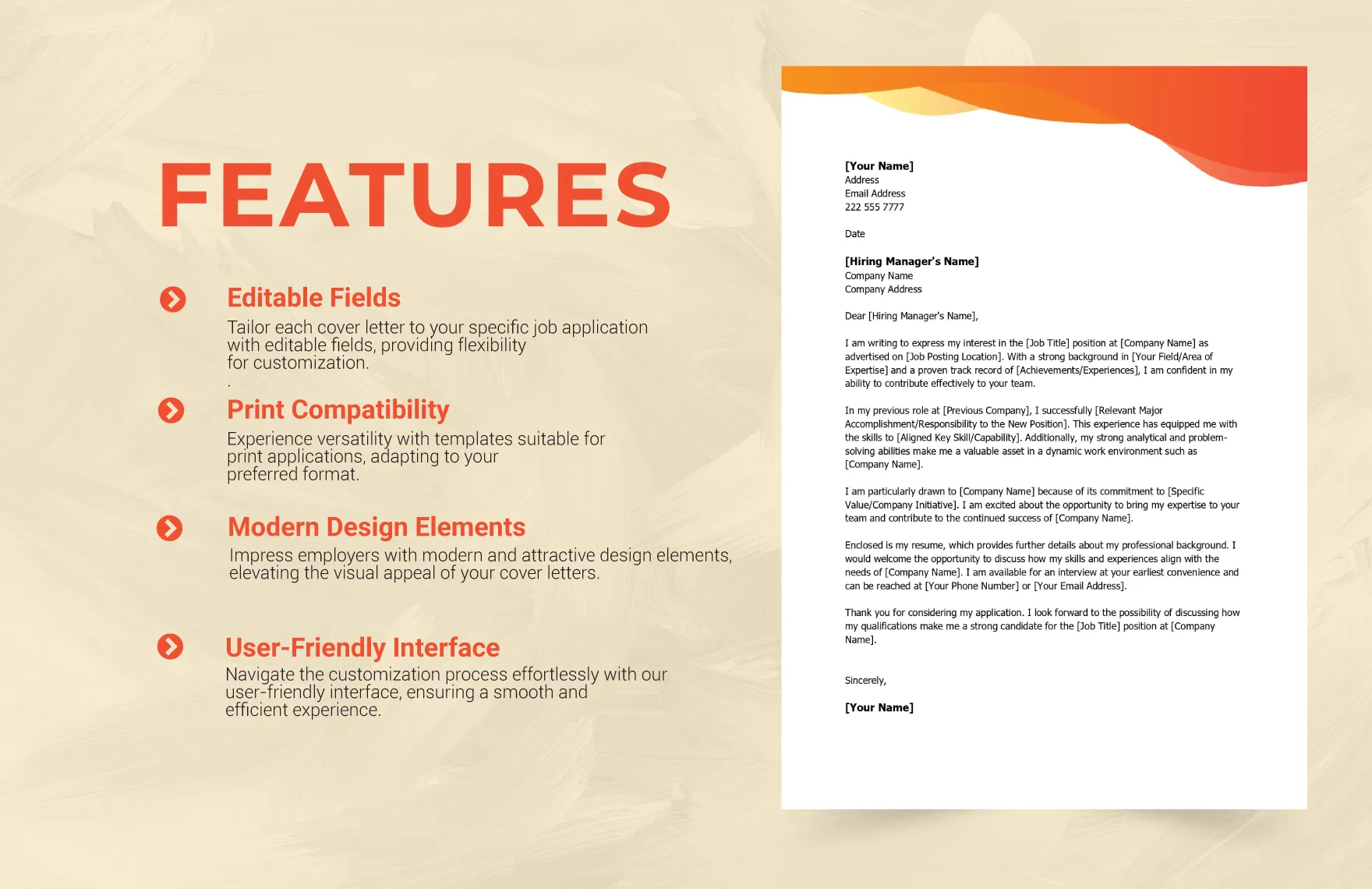 43009 cover letter format job formatting