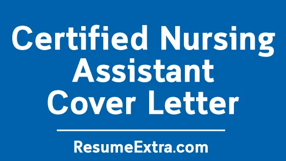 43020 nursing assistant cover letter guide