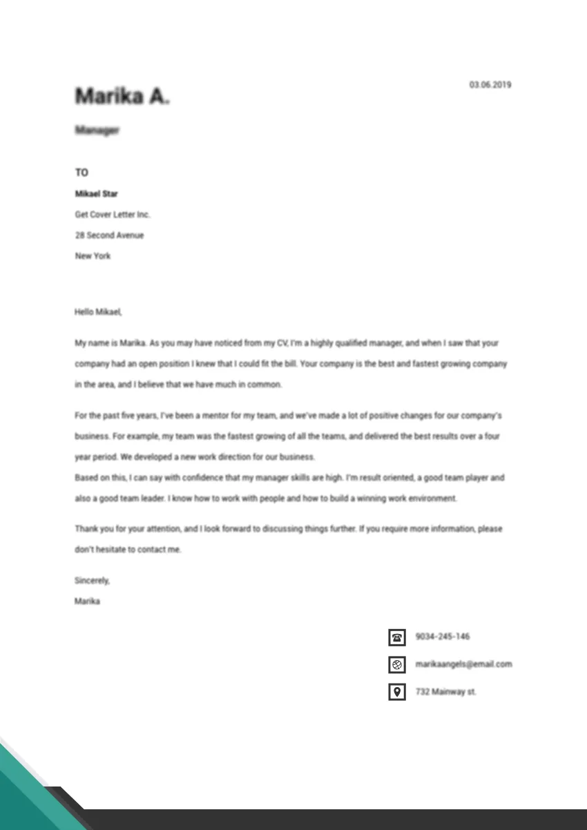 43027 supervisor cover letter mistakes