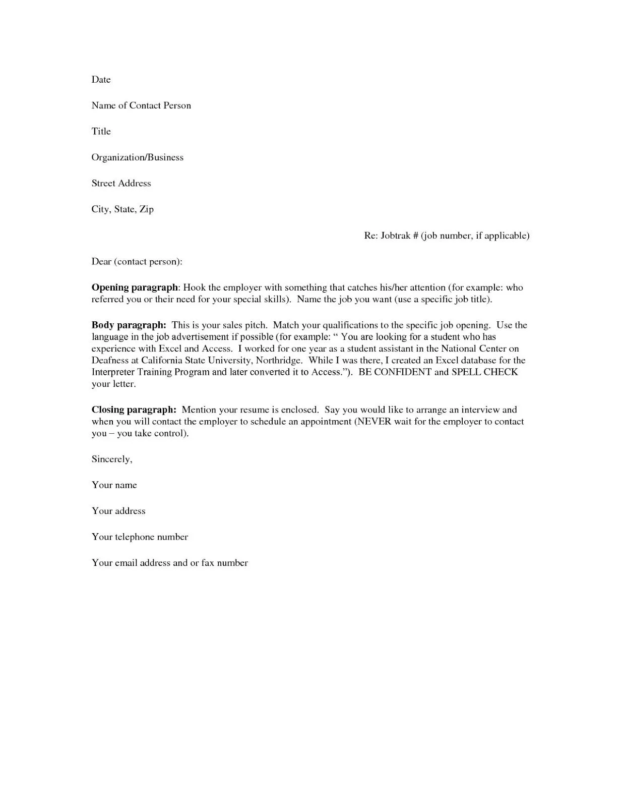 43030 cover letter skills examples