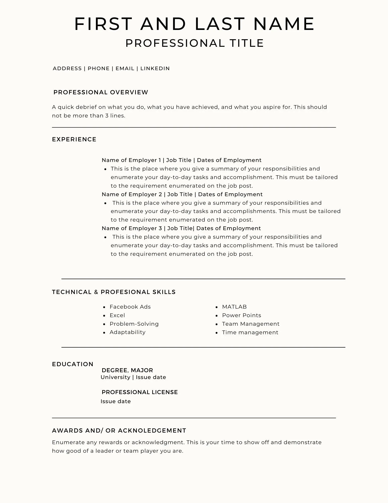 43043 achievements cover letter