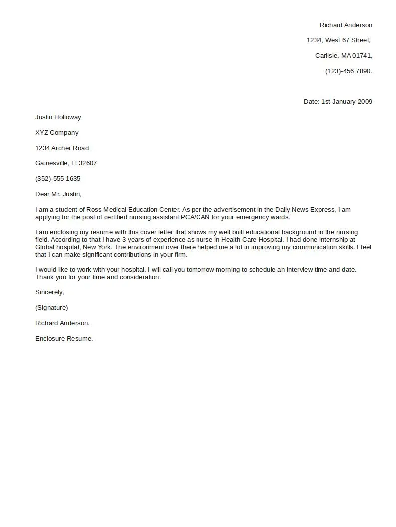 43043 resume and cover letter