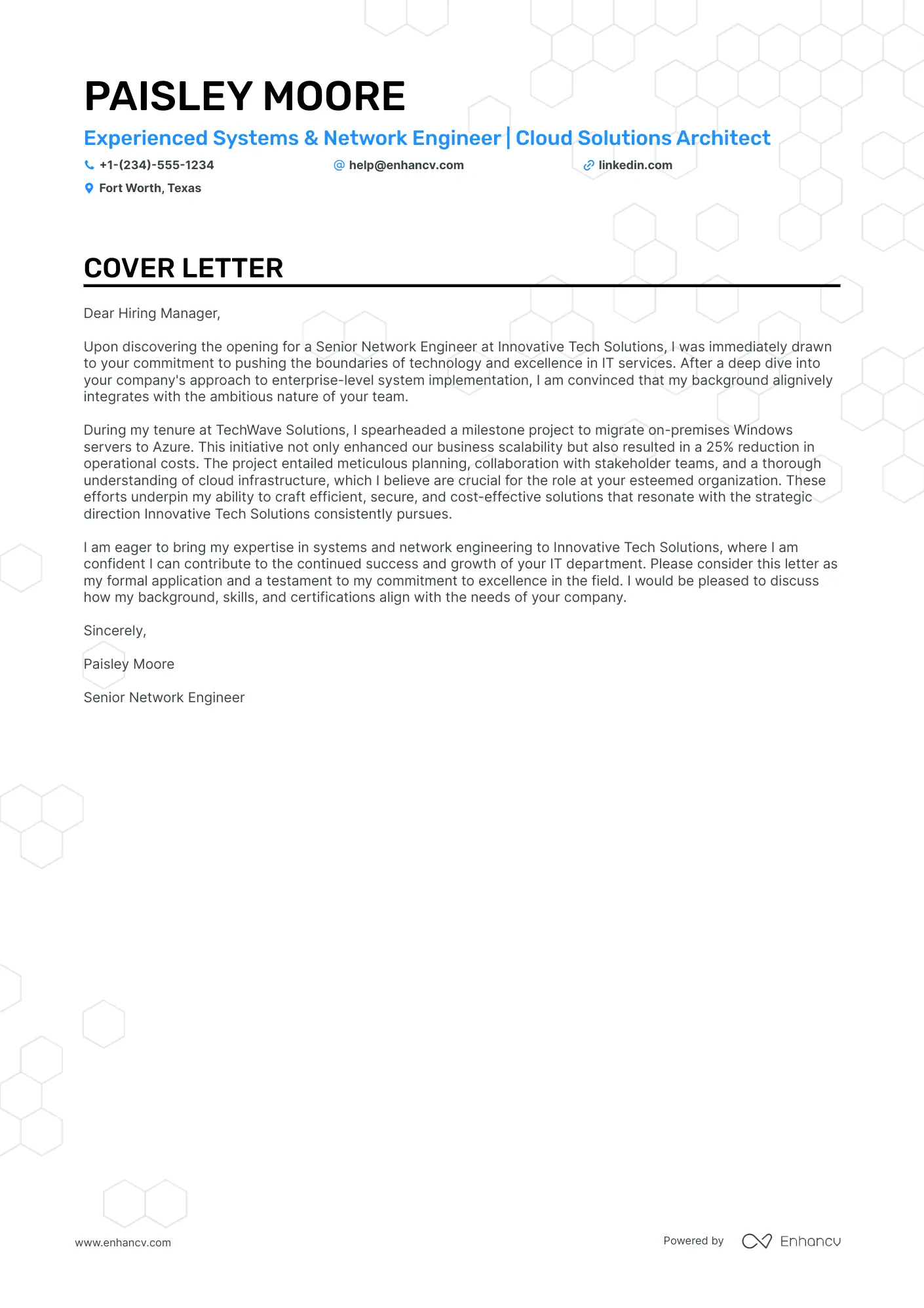 43049 network engineer cover letter mistakes