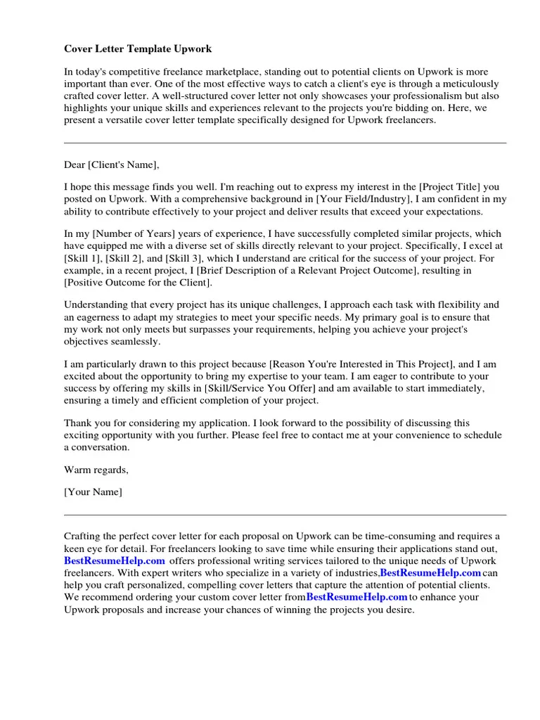 43053 upwork cover letter examples