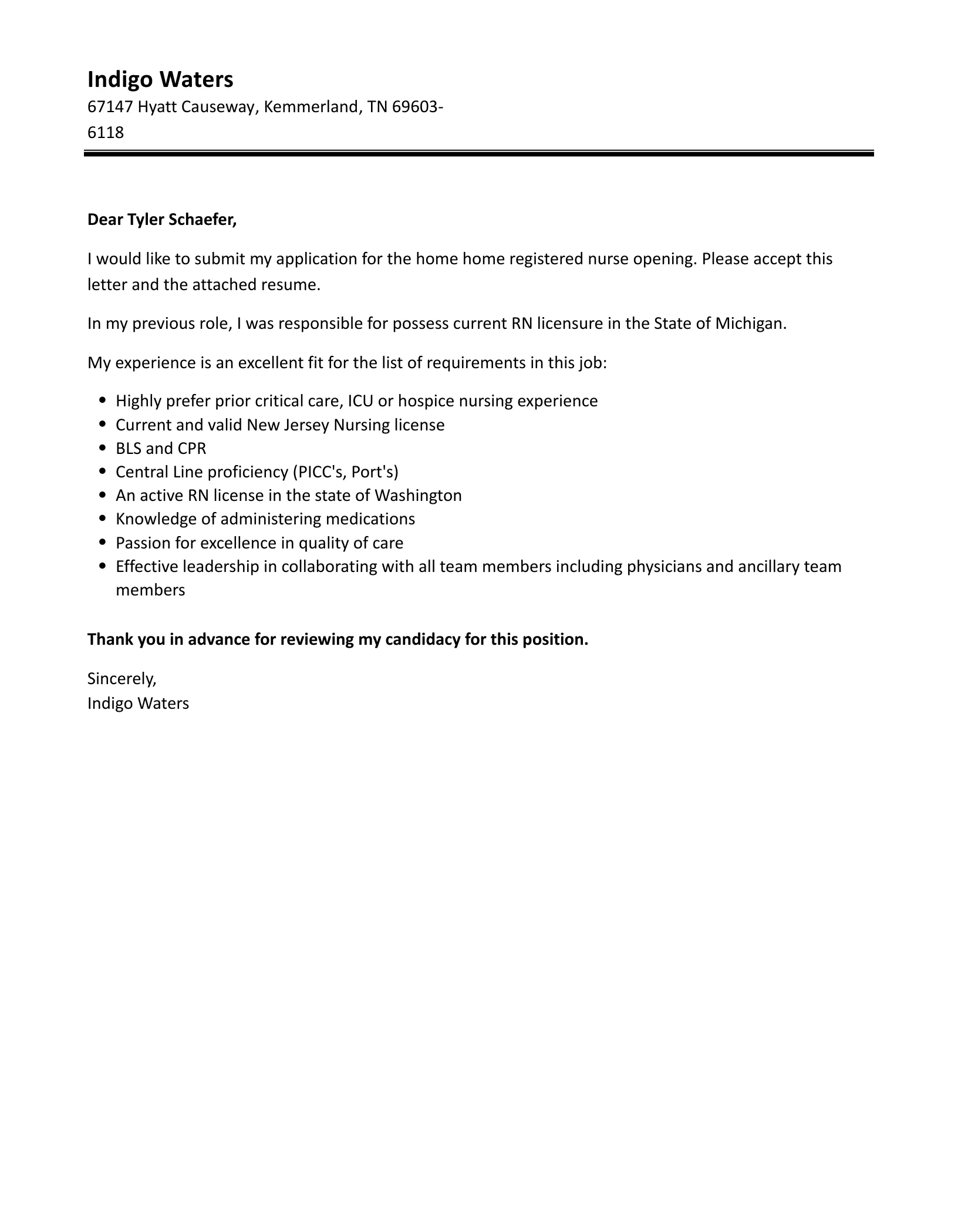 43054 achievements cover letter