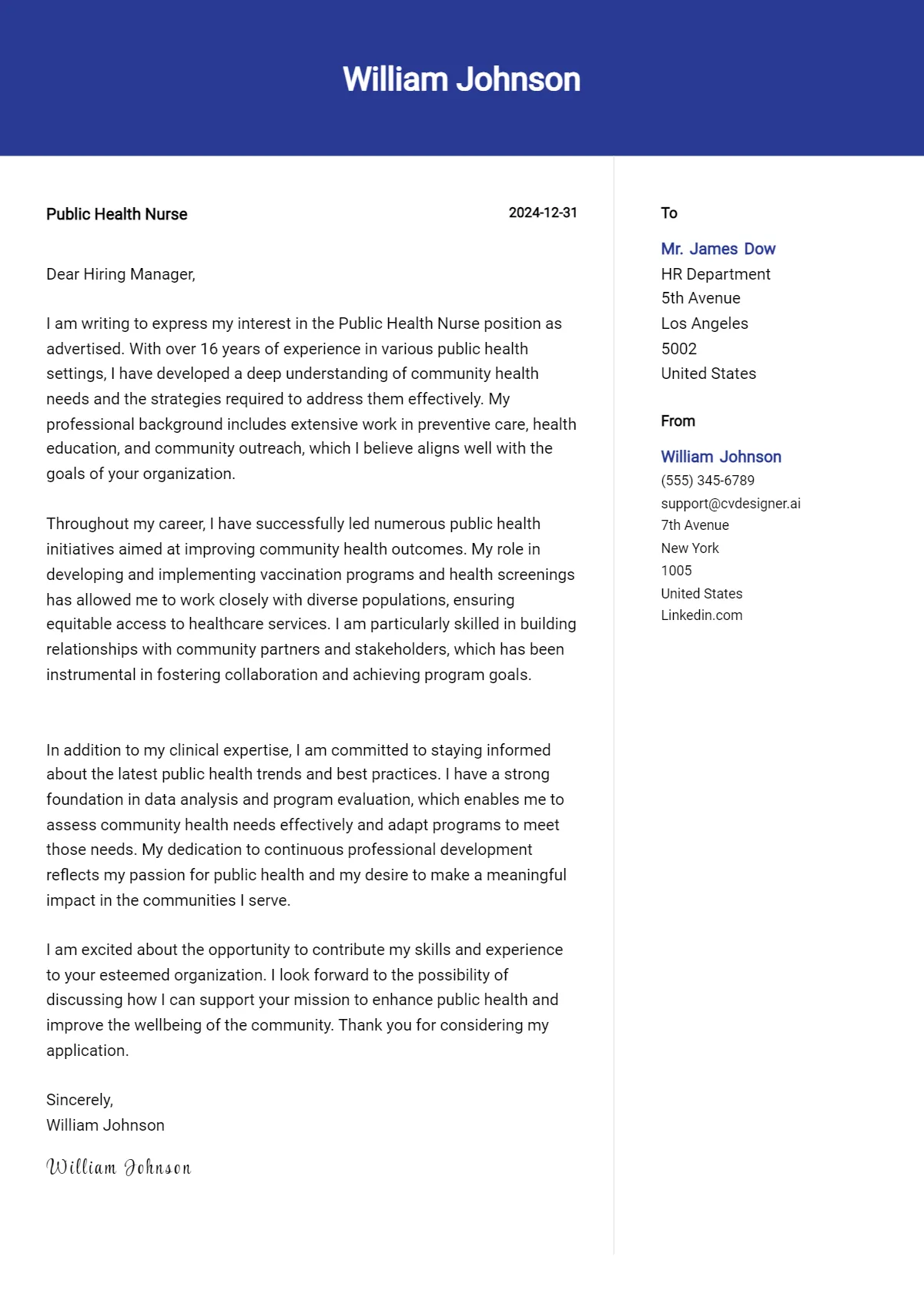 43054 nurse job responsibilities