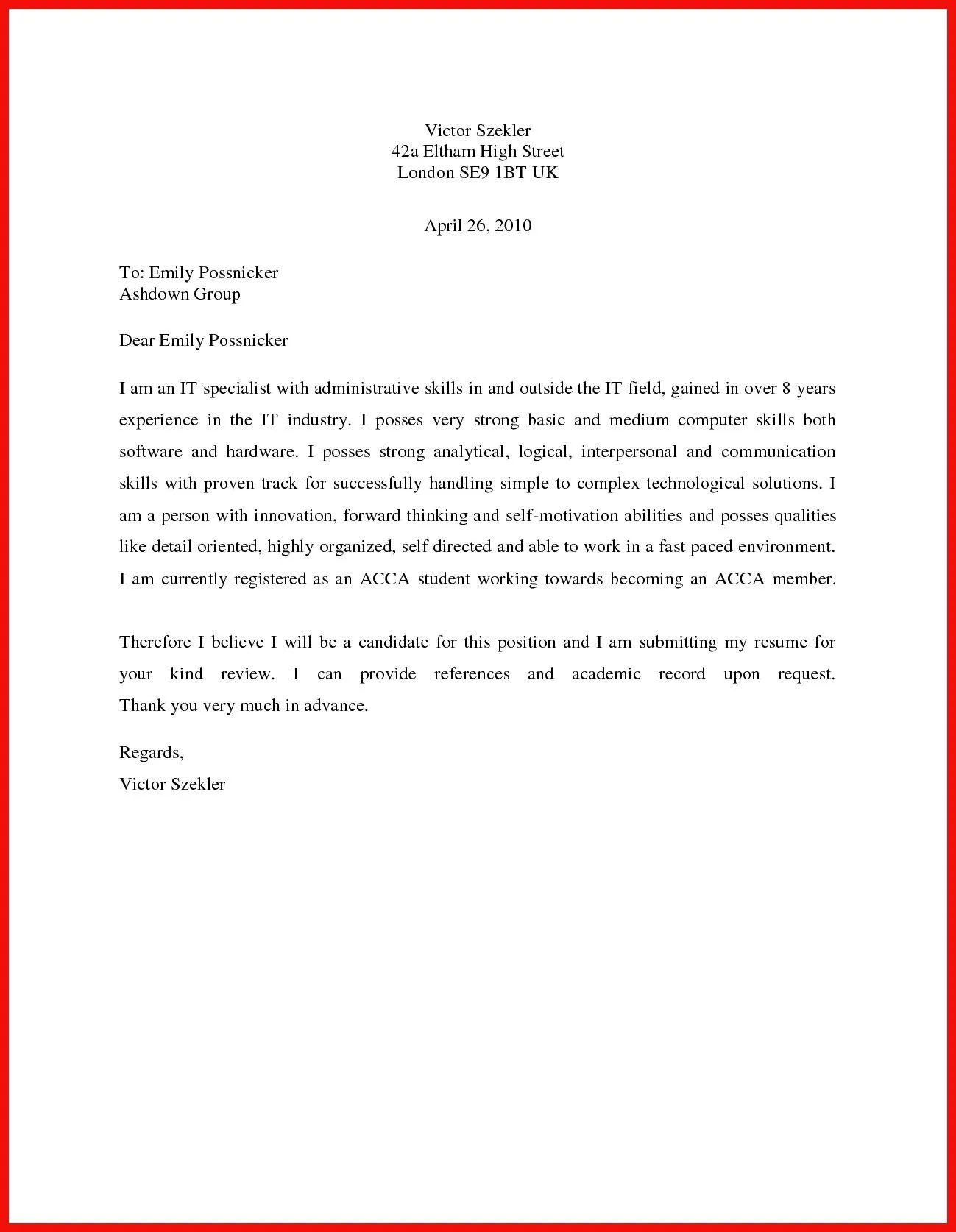 43068 cover letter examples