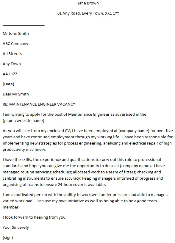 43076 cover letter example 1