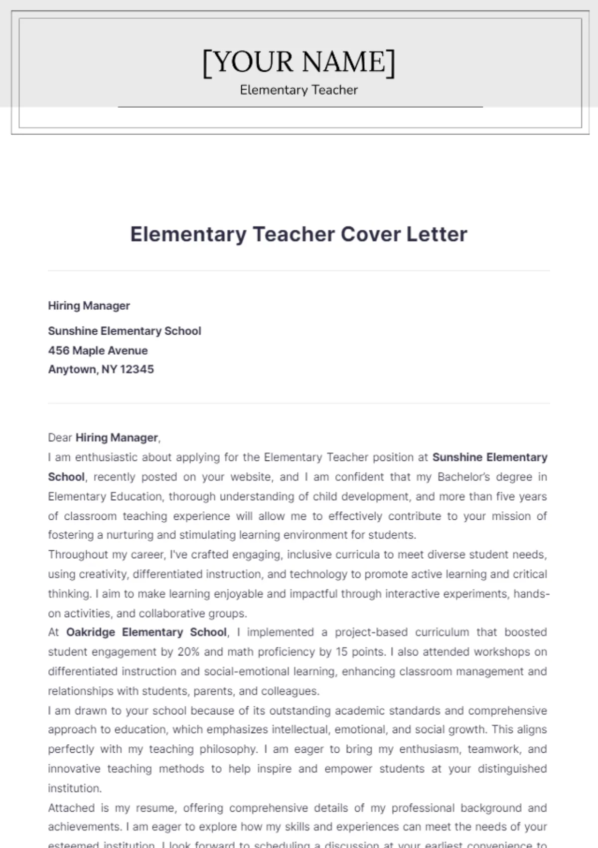 43080 qualifications educator