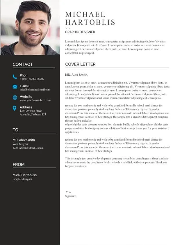 43085 design cover letter experience