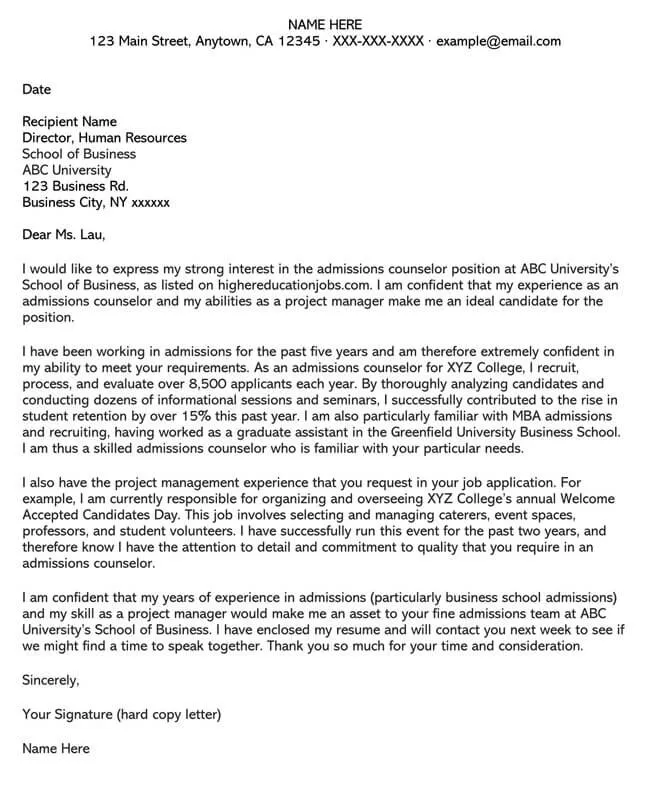 43088 cover letter mistakes