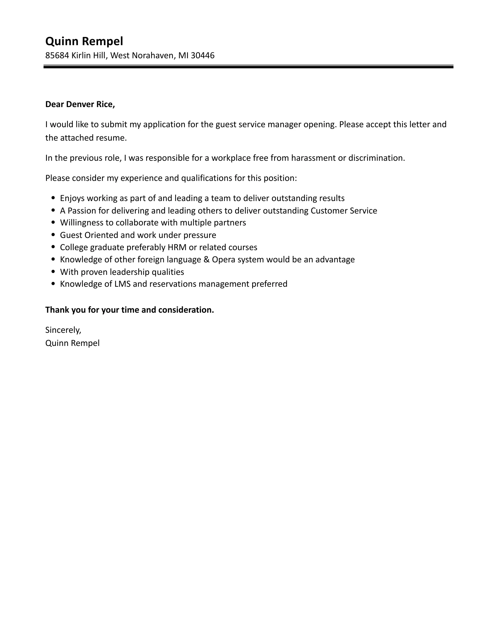 43100 guest service cover letter image3
