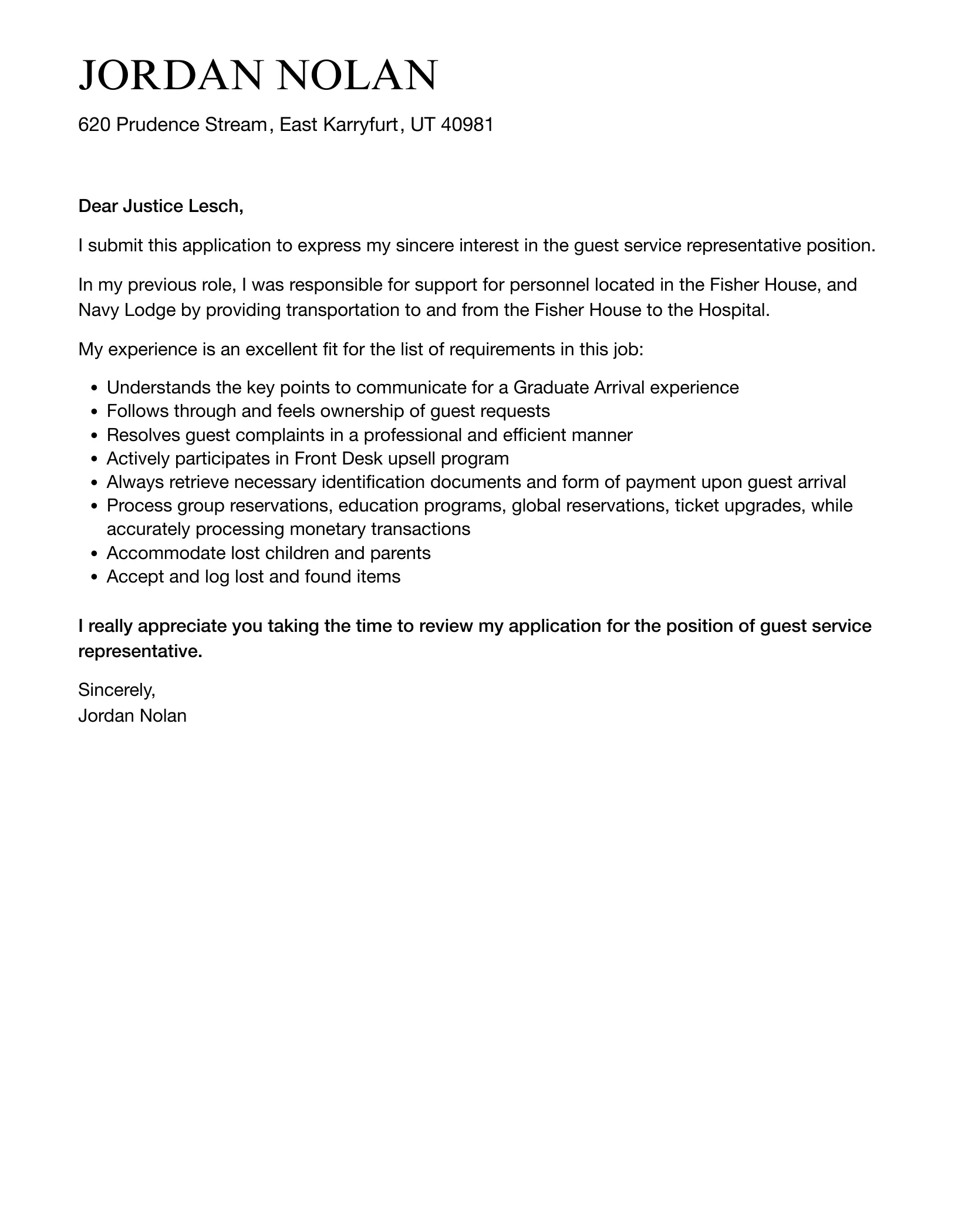 43100 guest service cover letter image4