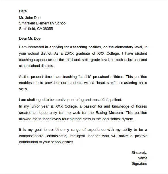 43104 cover letter education job 4