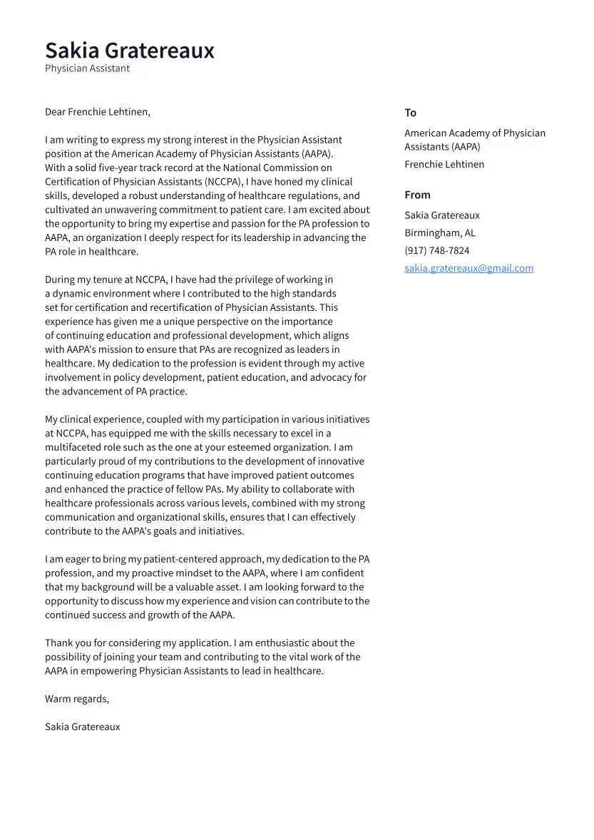 43111 pa cover letter example 2